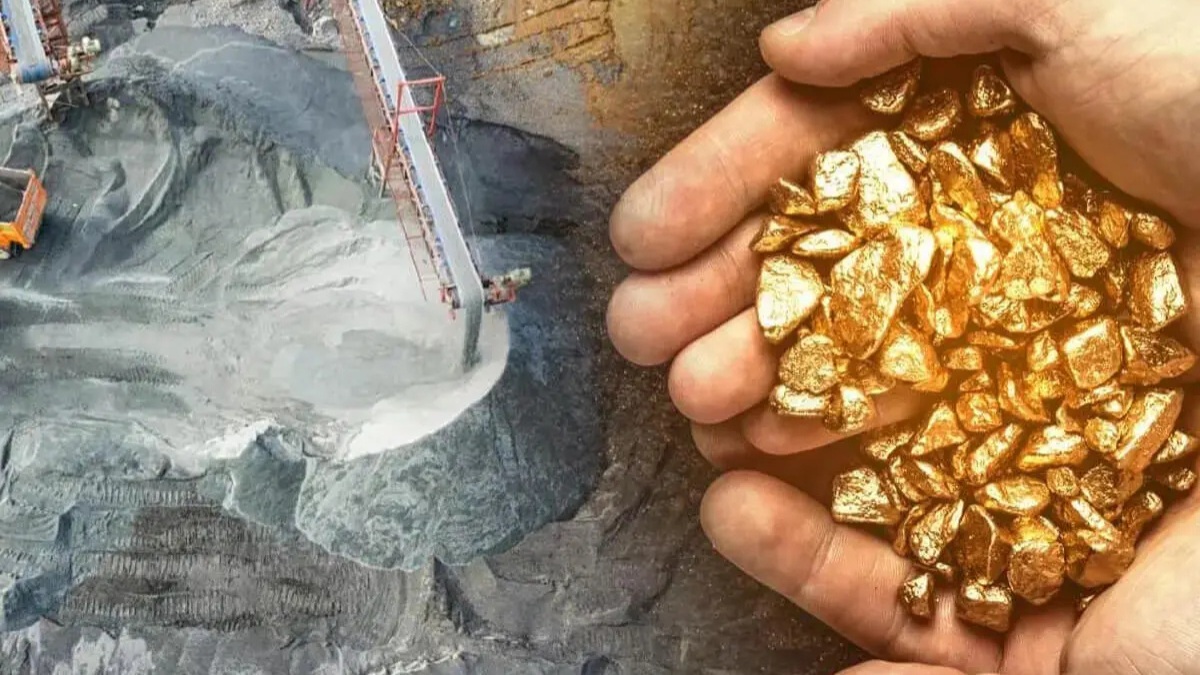 ein kupfer , gold und silbervorkommen im wert von 204 milliarden euro