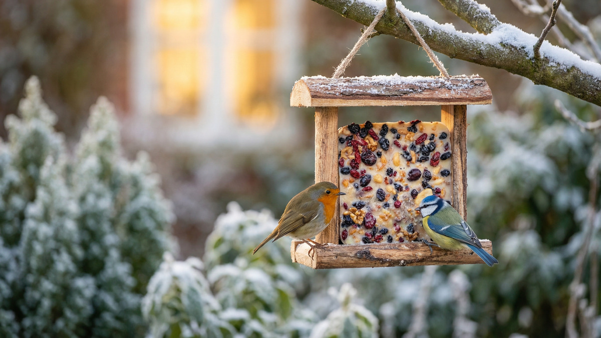 Besser als Samen: Platzieren Sie diesen Gegenstand im Garten, und die Vögel werden den ganzen Winter zurückkehren
