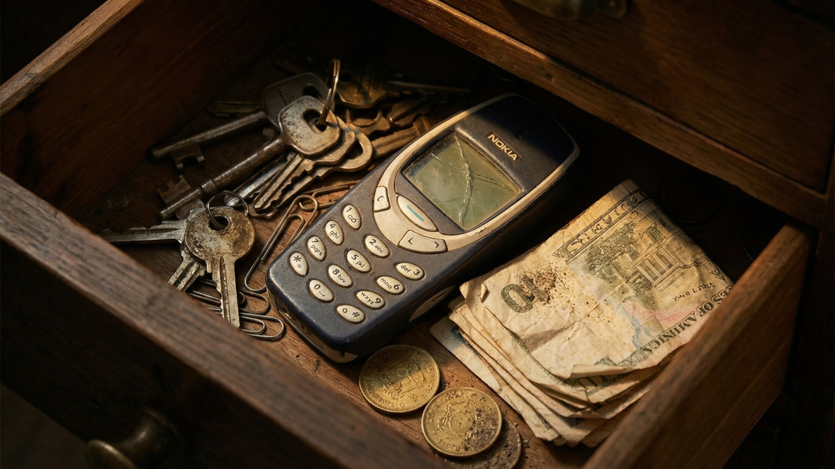Dieses alte Nokia, das in einer Schublade vergessen wurde, kann ein echtes Vermögen wert sein!
