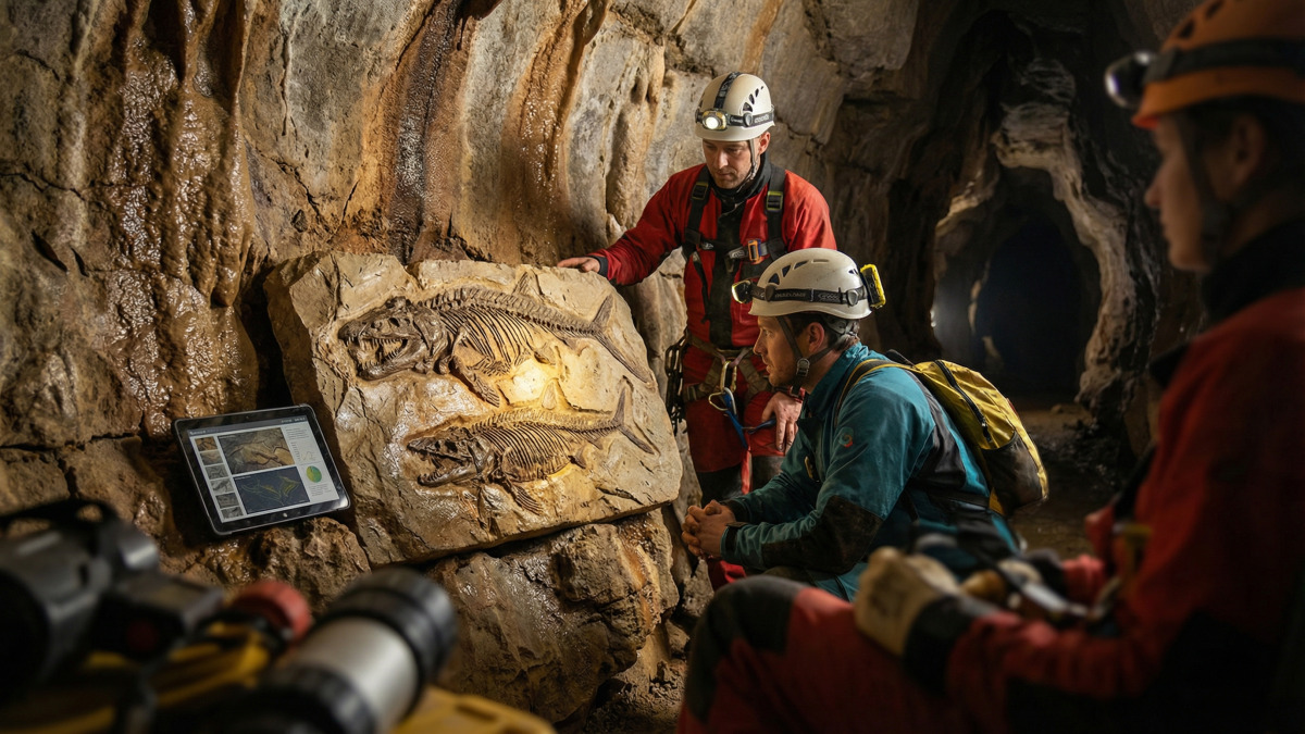 Zwei lange verlorene Raubtiere von vor 325 Millionen Jahren tauchen aus der längsten Höhle der Welt wieder auf